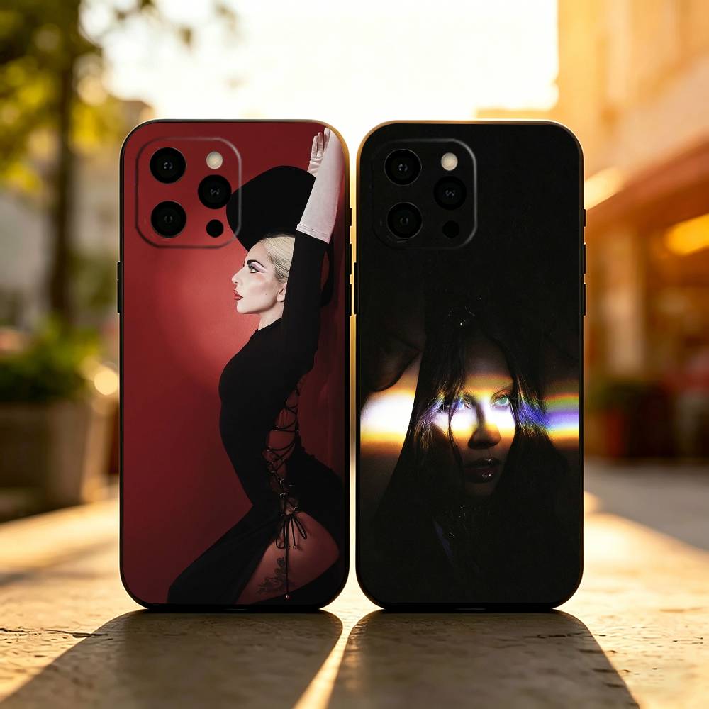 Phone Cases Usa - Capa de Silicone Macia Preta para