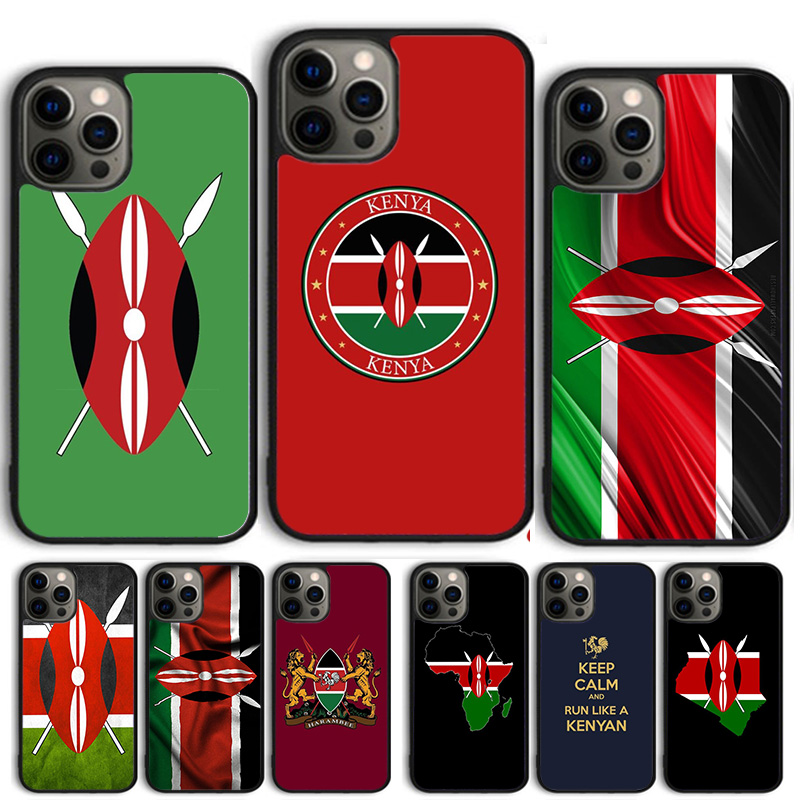 Phone Cases Kenya - Capa de telefone com bandeira do