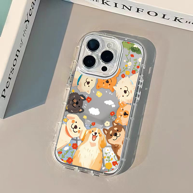 Phone Cases Quirky - Capa de Celular Engraçada de Cachorrinho
