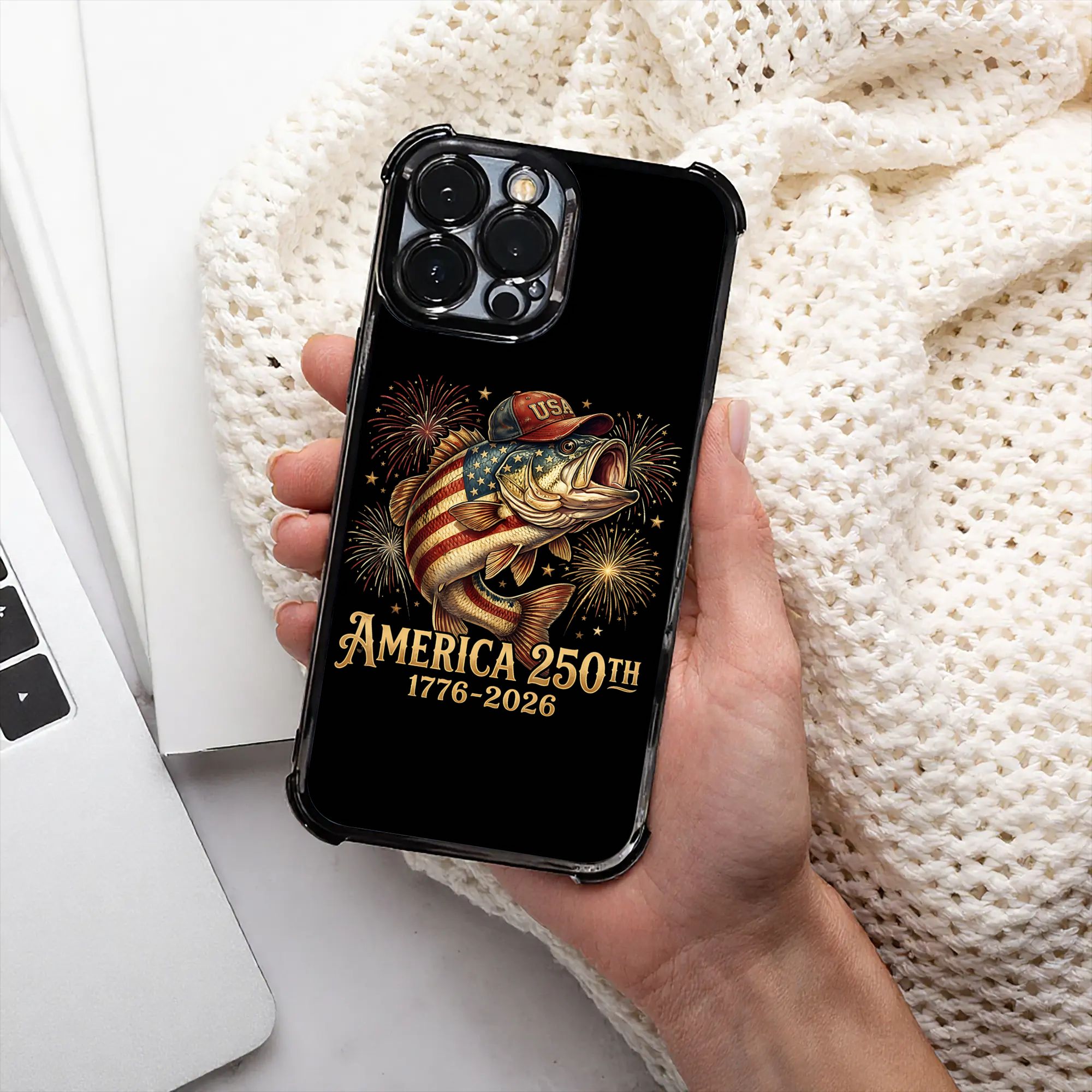 Phone Cases Usa - Capa de Celular com Bandeira dos