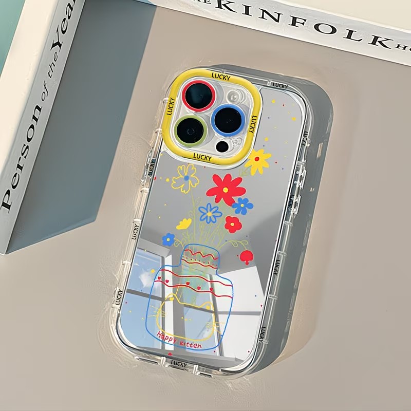 Phone Cases Iphone 13 - Capa de Celular Espelhada com Design
