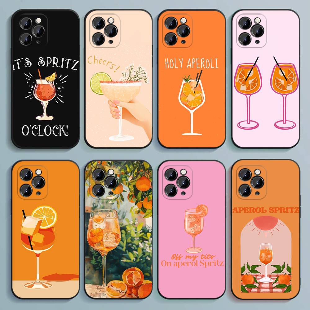 Phone Cases Quirky - Capa de telefone Aperol Funny Spritz