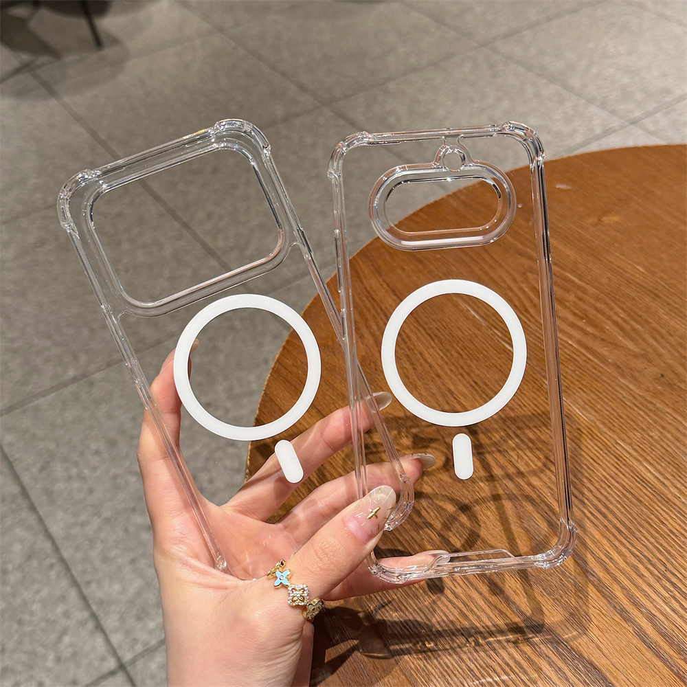 Phone Cases Nothing 3A - Capa protetora transparente avançada com airbag