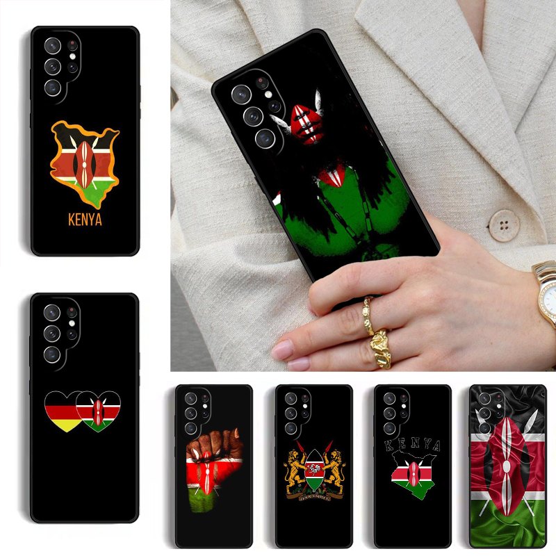 Phone Cases Kenya - Capa de Celular Bandeira do Quênia