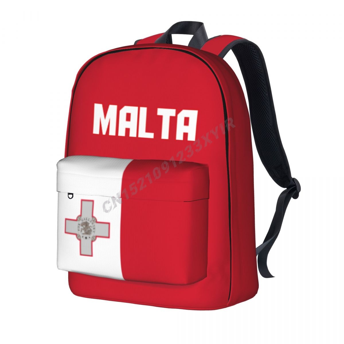 Phone Cases Malta - Mochila unissex com bandeira da Malta,