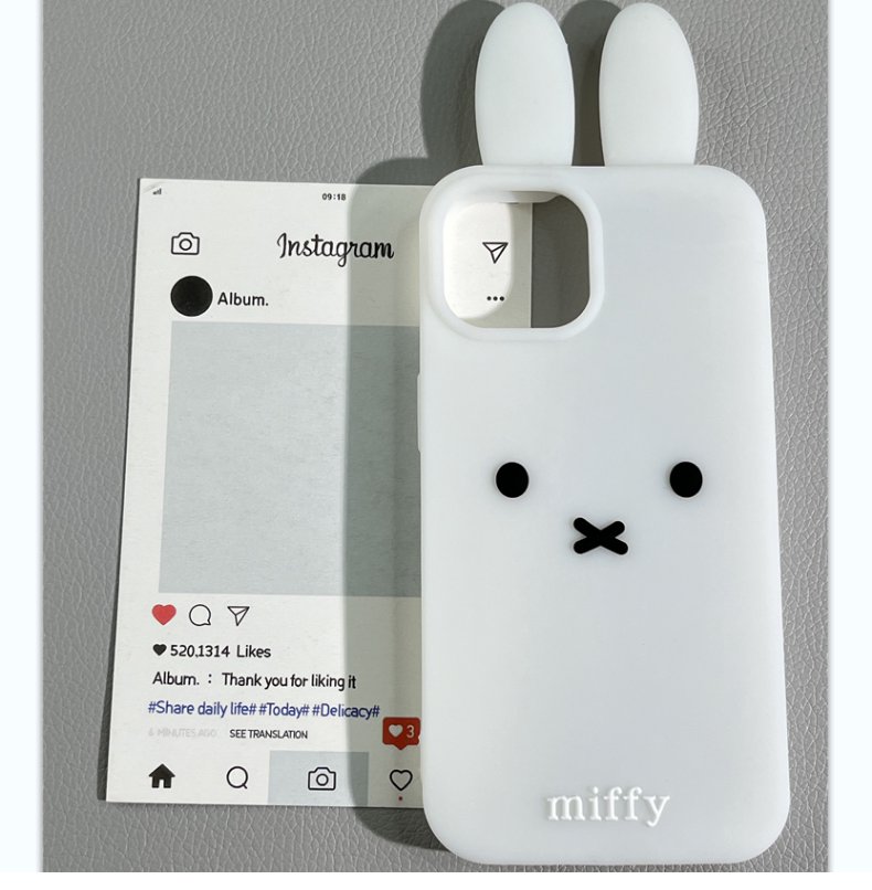 Cute Anime Case - Capa de Telefone 3D Estereoscópica Kawaii