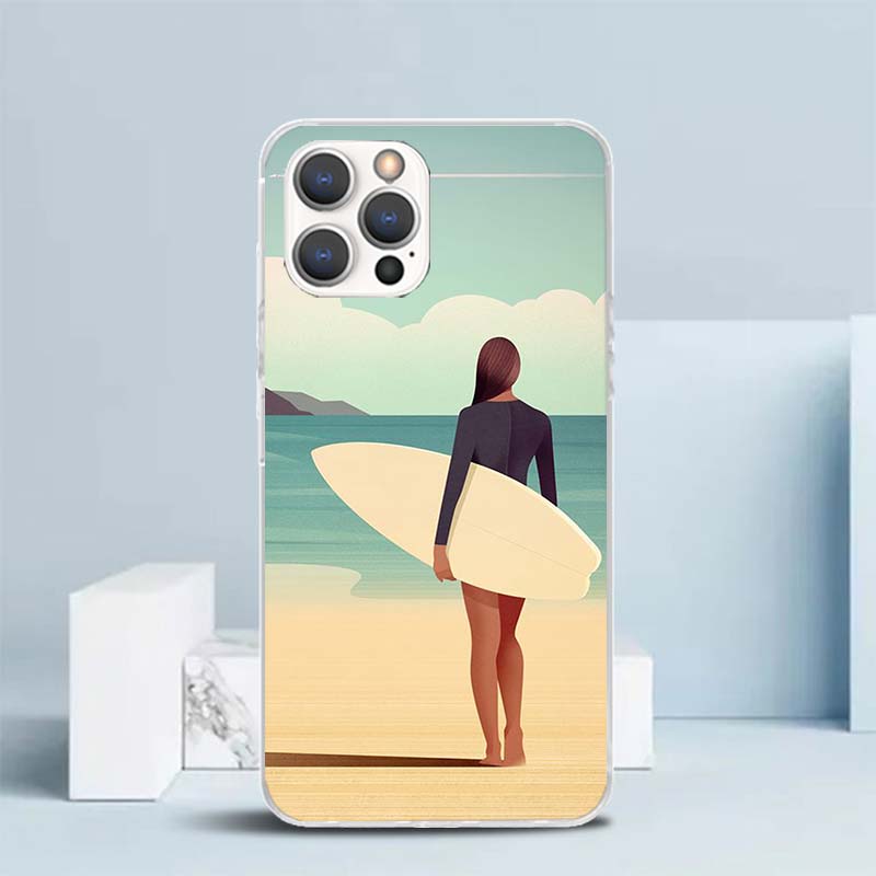 Capa Estética de Prancha de Su - Phone Cases That Fit Iphone 16E avaliação e preço