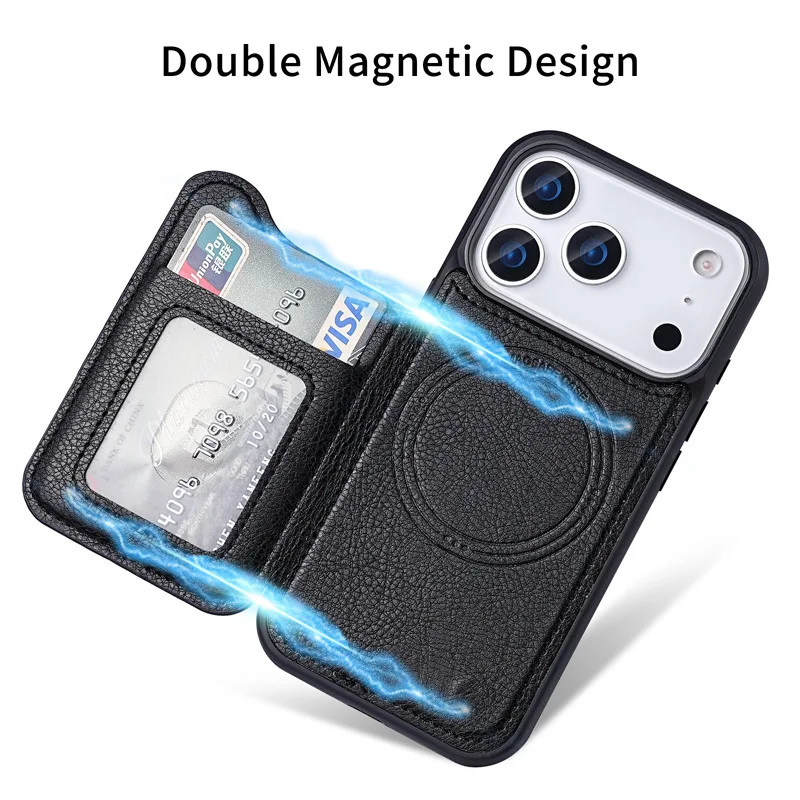 Para magsafe magnético flip co - Flip Leather Case avaliação e preço