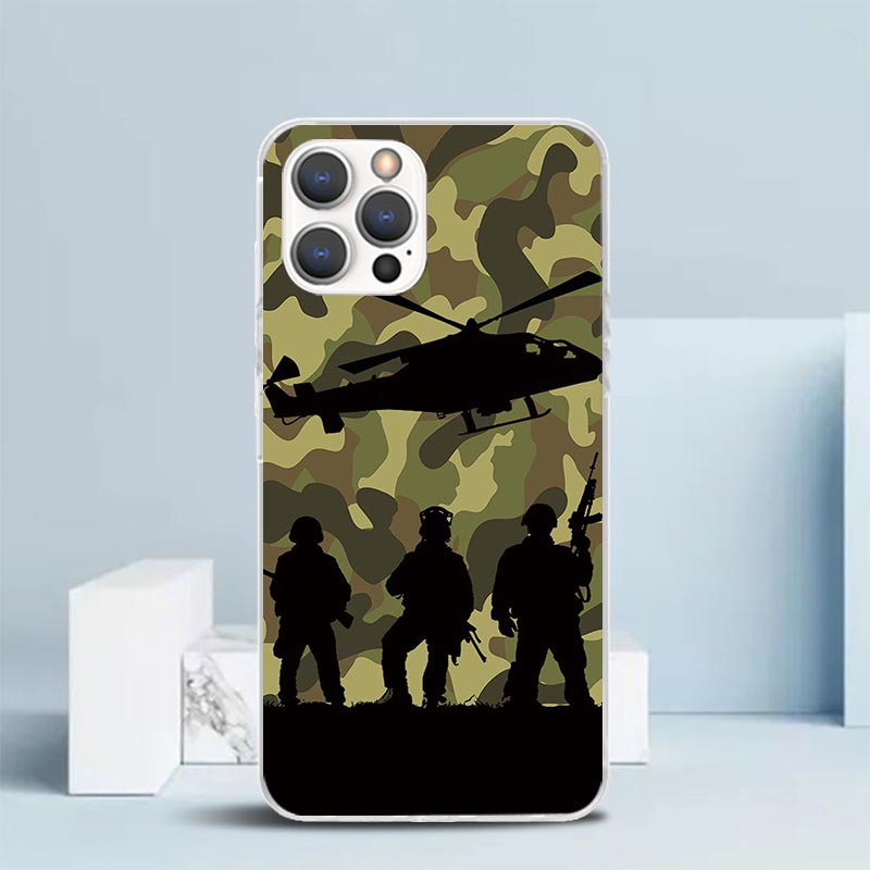 Capa de Celular Camuflada Mili - Phone Cases That Fit Iphone 16E avaliação e preço