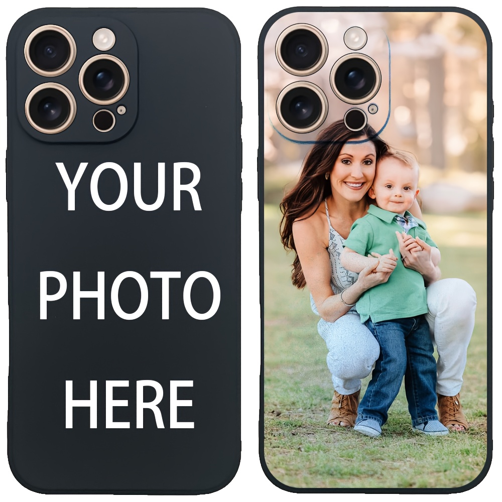 Capa Personalizada Preta para  - Phone Cases Custom avaliação e preço
