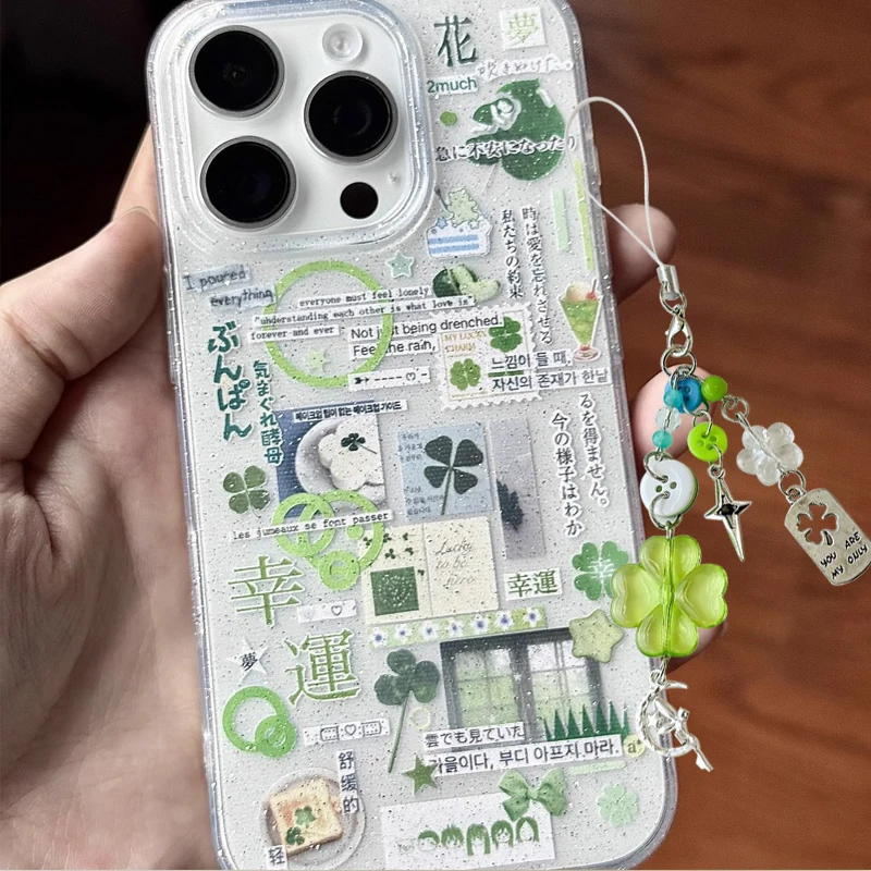 Capa de Celular Japonesa Trevo - Phone Cases Green avaliação e preço