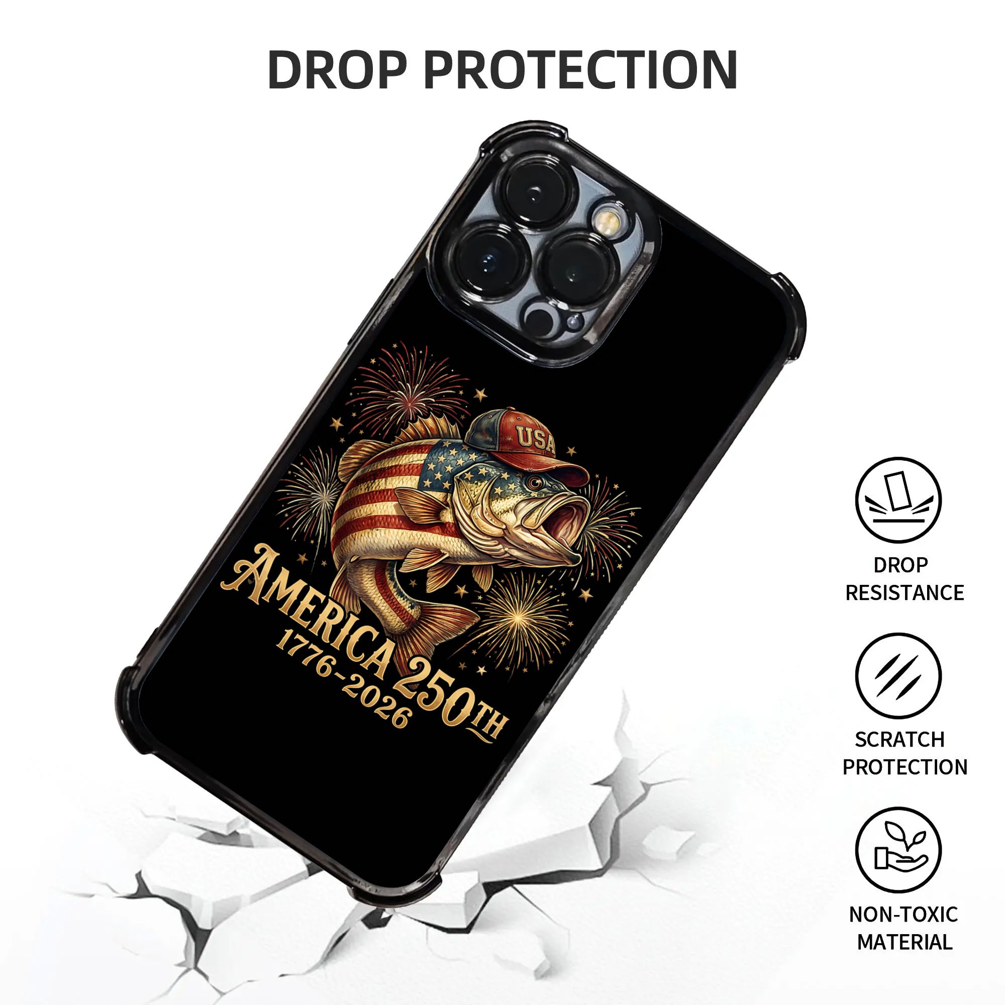 Capa de Celular com Bandeira d - Phone Cases Usa avaliação e preço