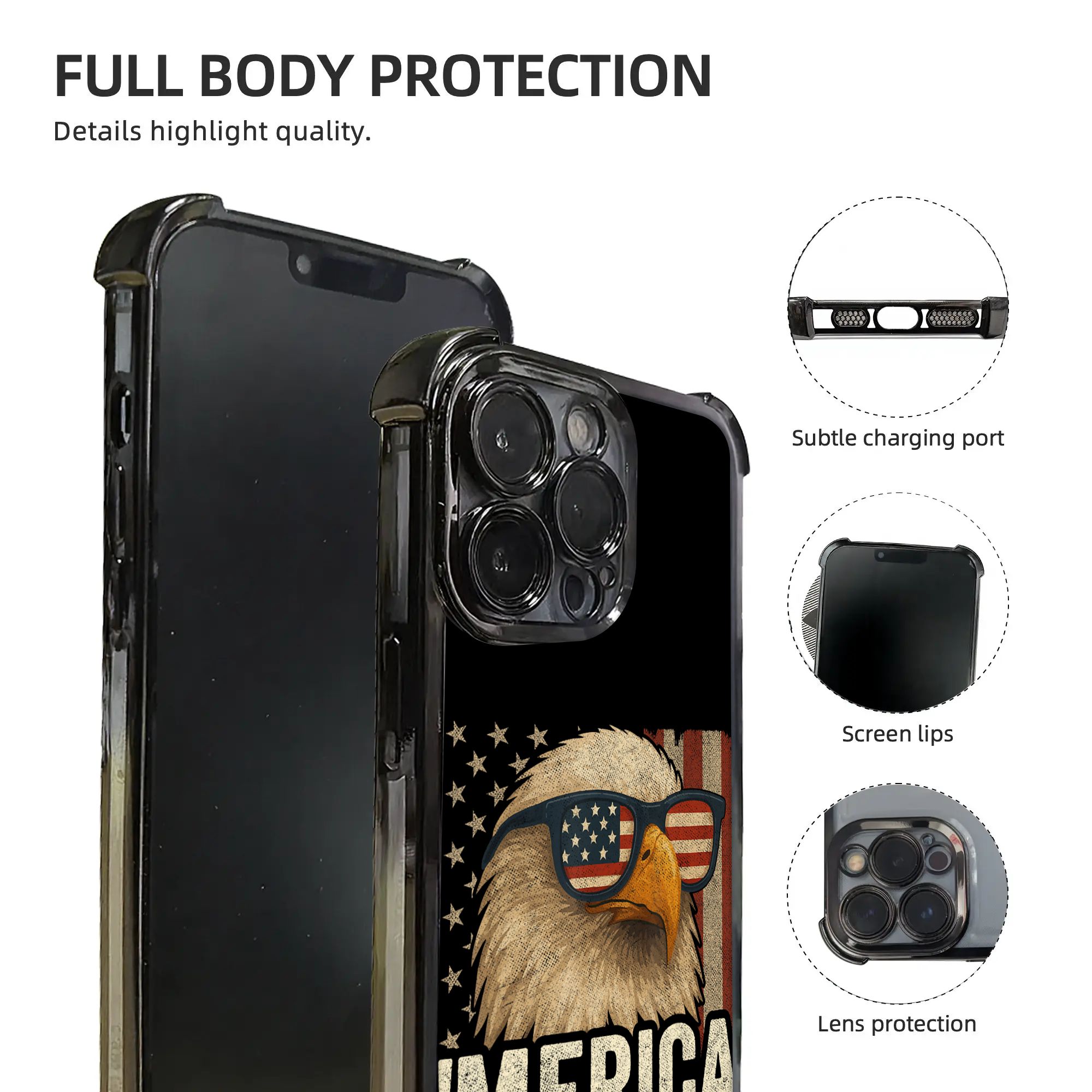 Capa de Telefone com Estampa d - Phone Cases Usa avaliação e preço