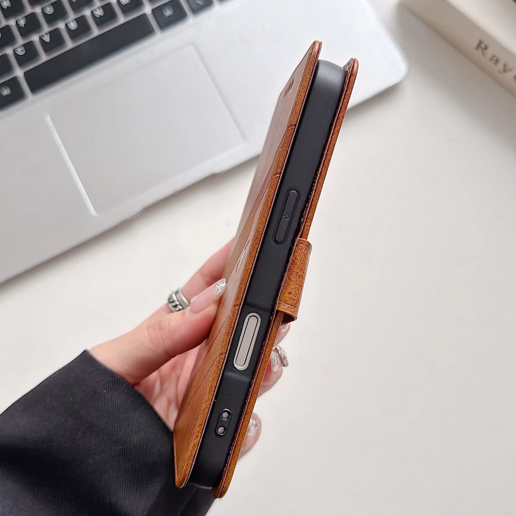 Capa Carteira Flip de Couro PU - Flip Leather Case avaliação e preço