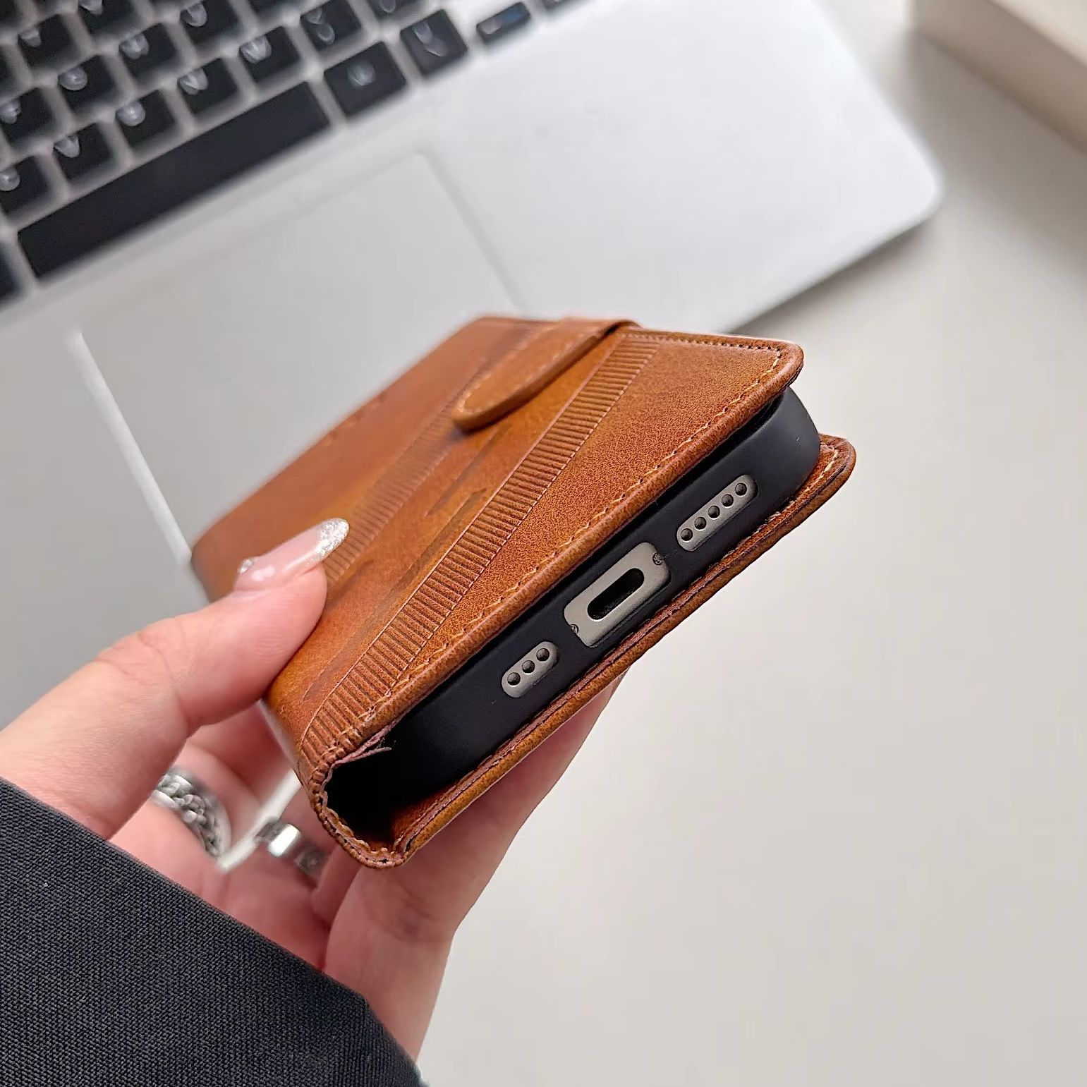 Capa Carteira Flip de Couro PU - Flip Leather Case avaliação e preço