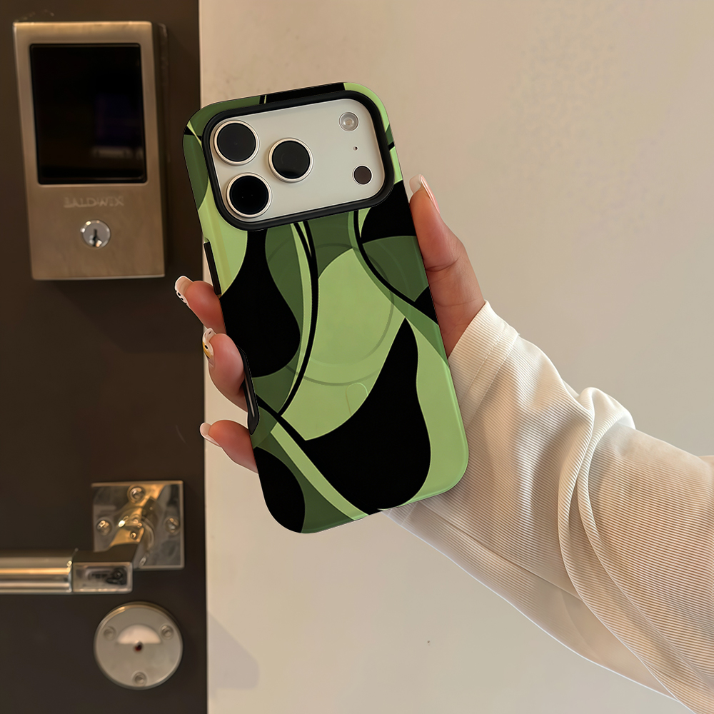 Capa de Celular Abstrata Verde - Phone Cases Green avaliação e preço