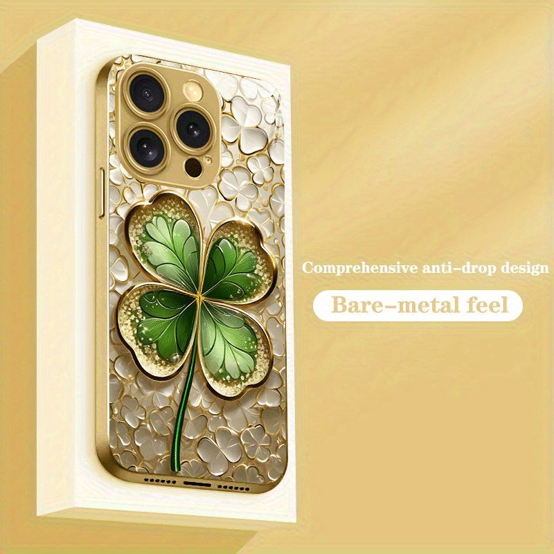 Capa de Telefone em Vidro com  - Phone Cases Green avaliação e preço