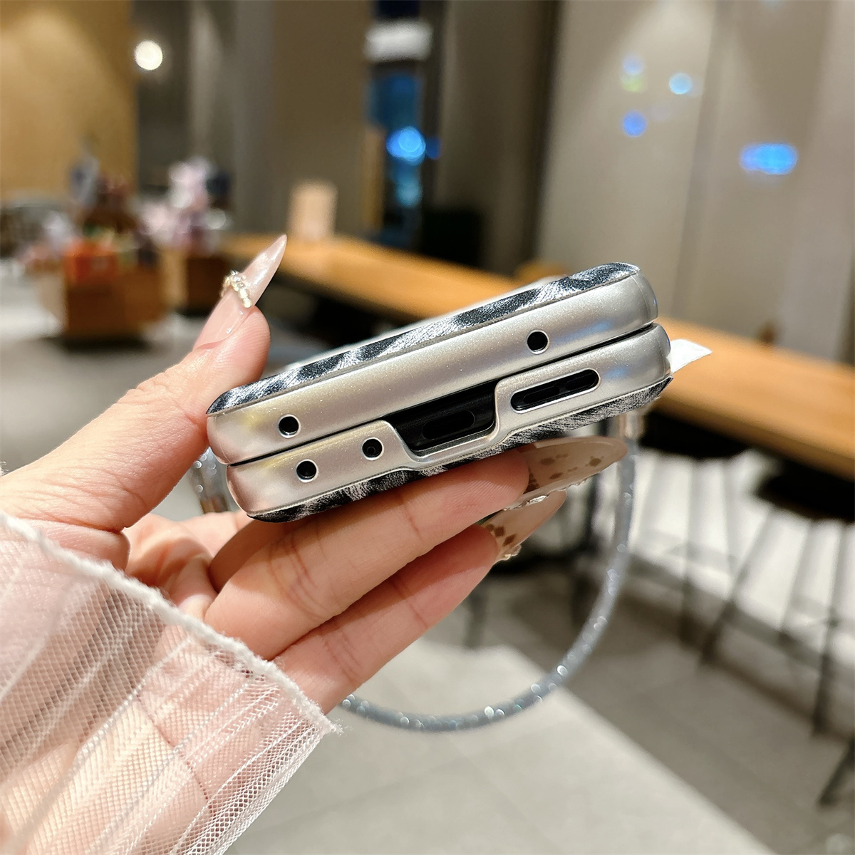 Capa de Couro com Padrão de Le - Flip Leather Case avaliação e preço