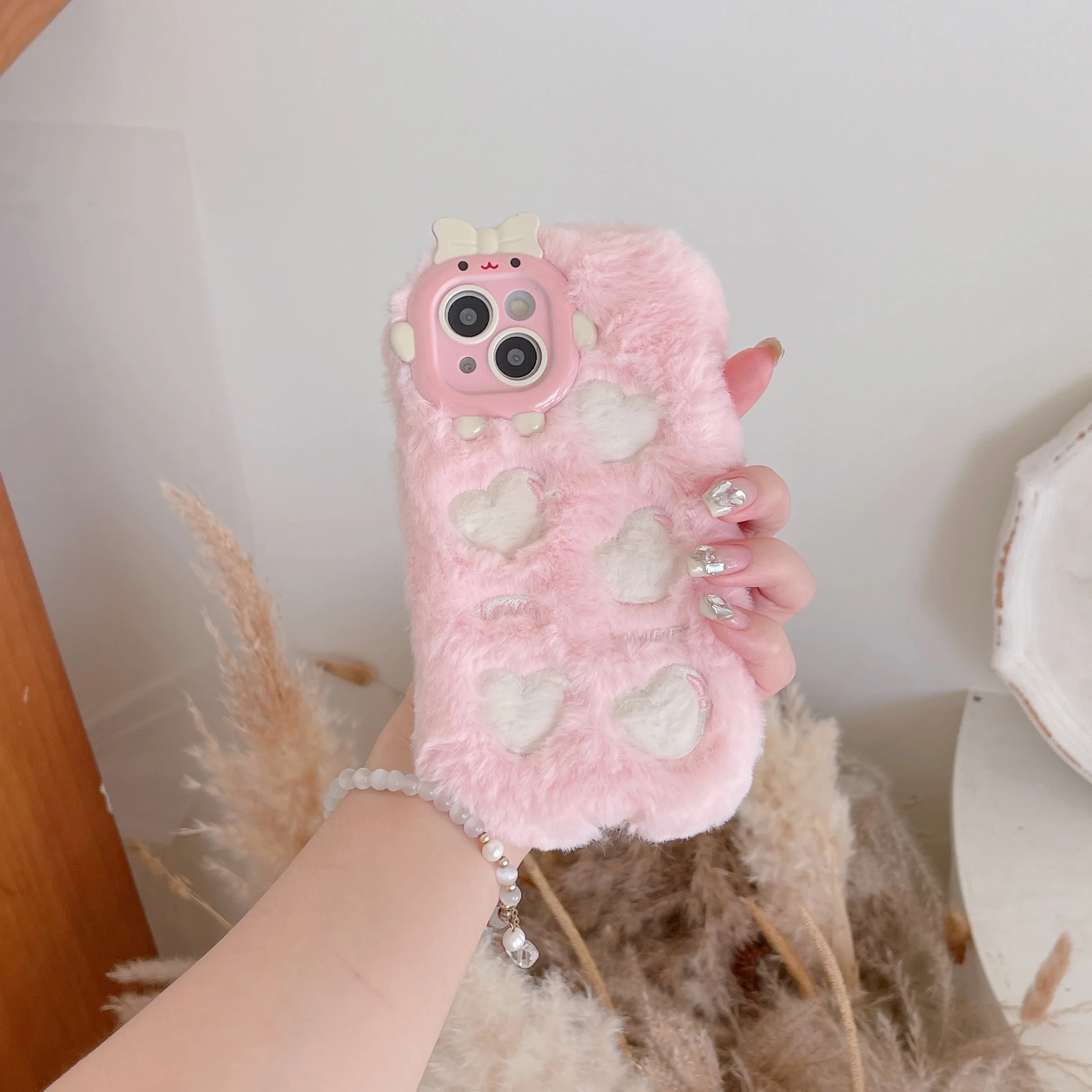 Rosa amor coração de pelúcia p - Phone Cases Pela avaliação e preço