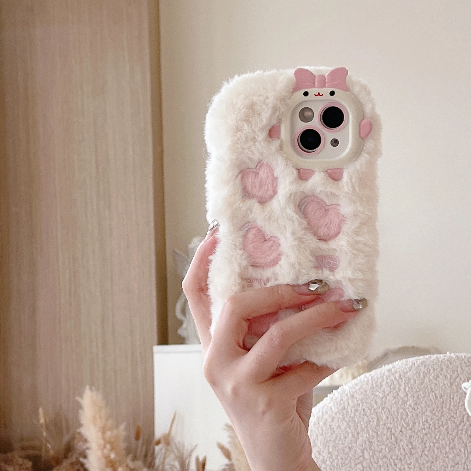 Rosa amor coração de pelúcia p - Phone Cases Pela avaliação e preço